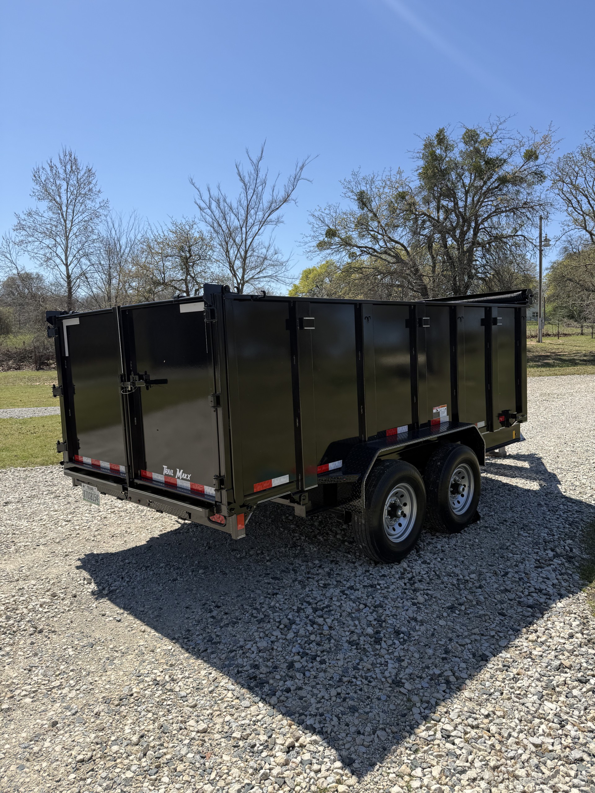 14ft Dump Trailer (TrailMaxx) — view 4