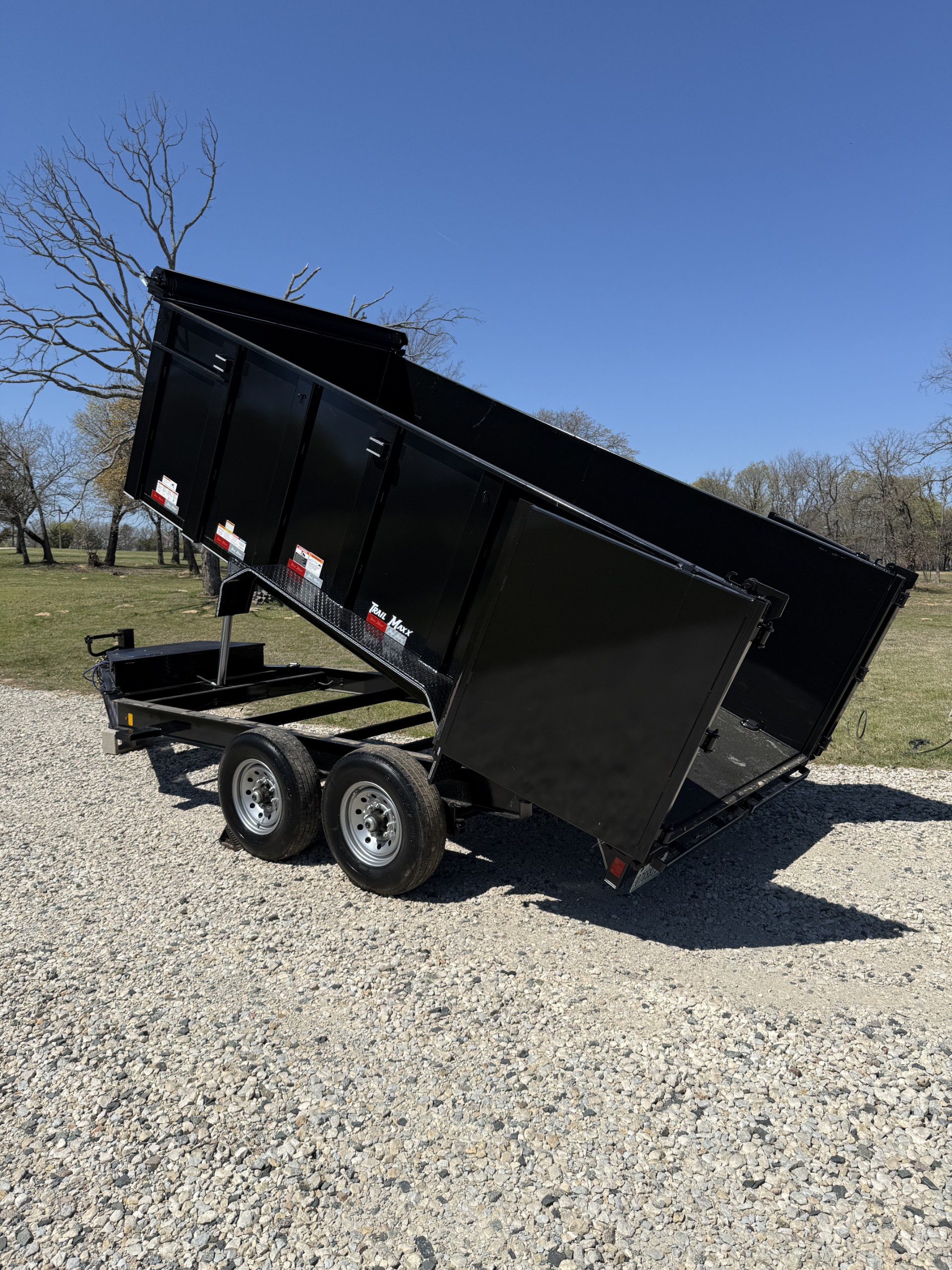 14ft Dump Trailer (TrailMaxx) — view 5