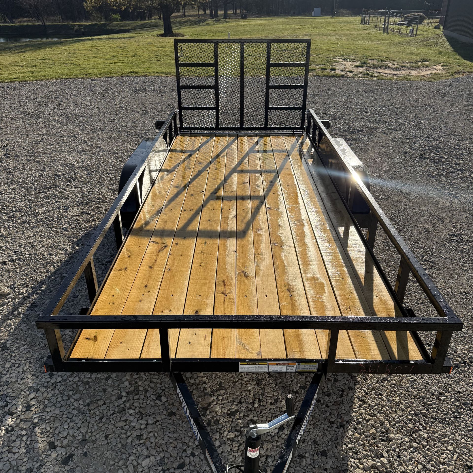 7x16 Tandem Axle Utility Trailer (Top Hat, 2026) — view 2