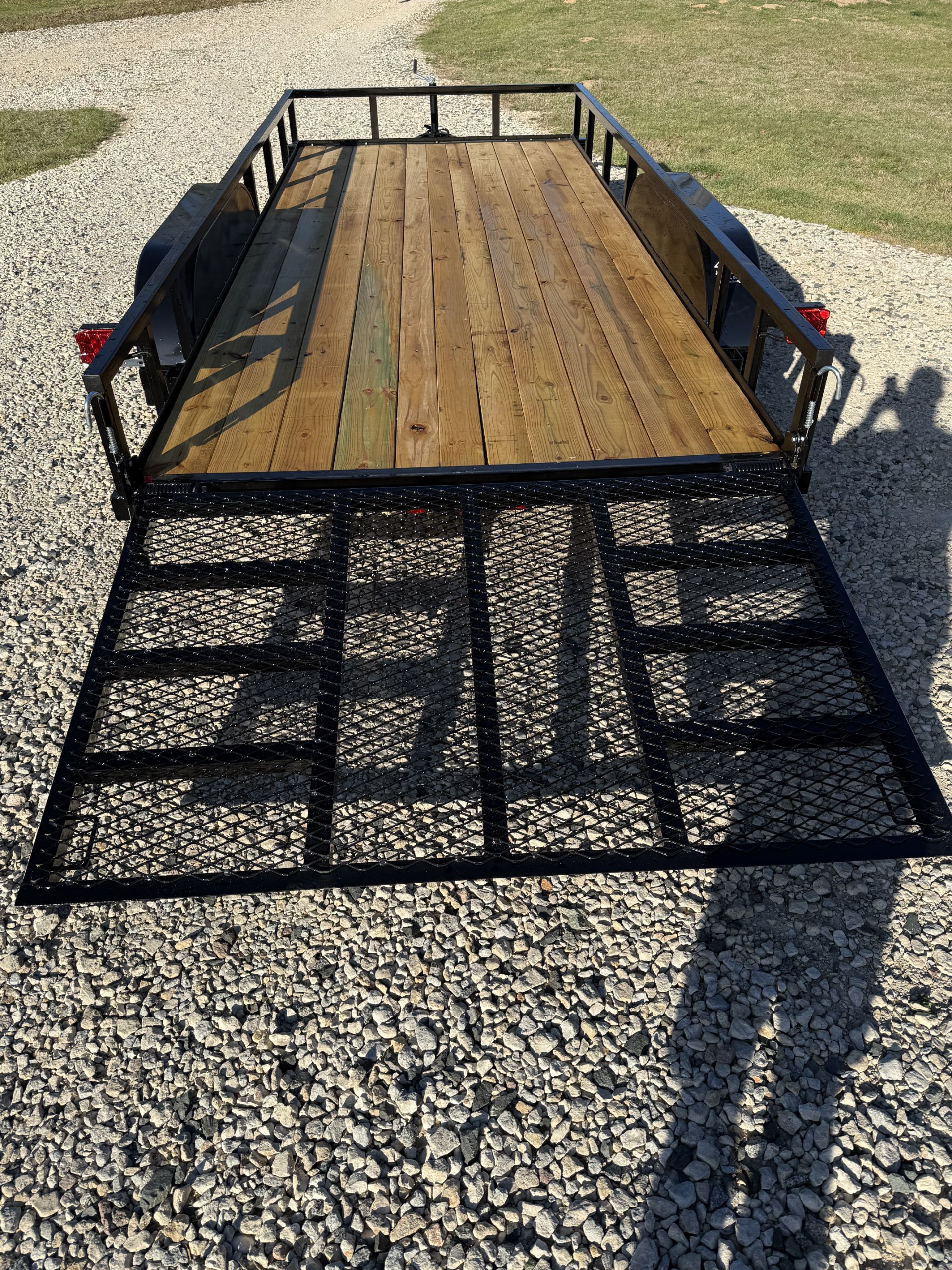 7x16 Tandem Axle Utility Trailer (Top Hat, 2026) — view 3