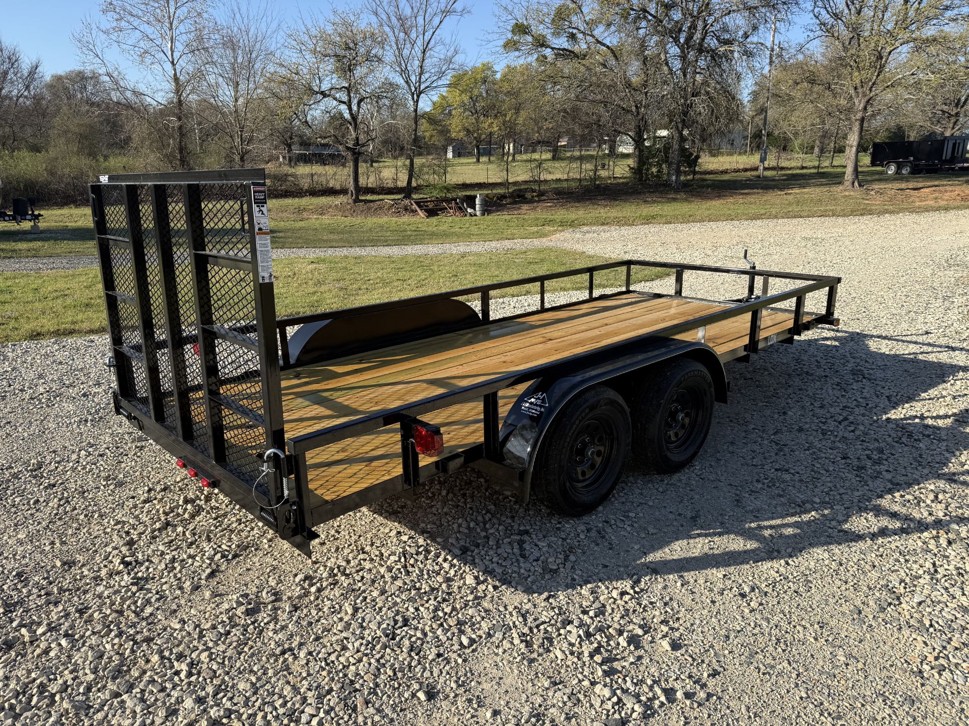 7x16 Tandem Axle Utility Trailer (Top Hat, 2026) — view 4
